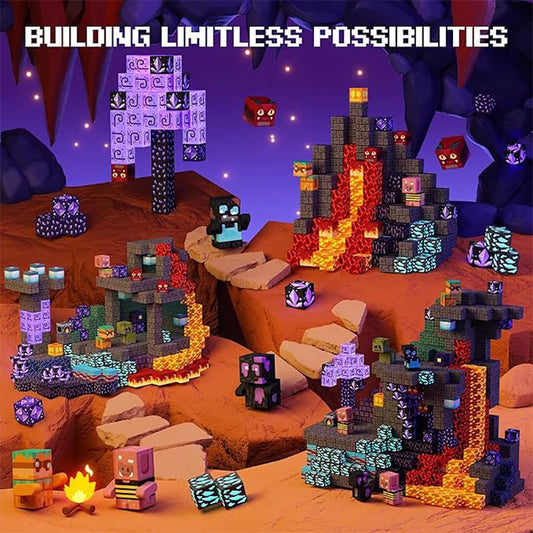 🧲 Magnetische Kubus - Lavakasteel (60 OC's)