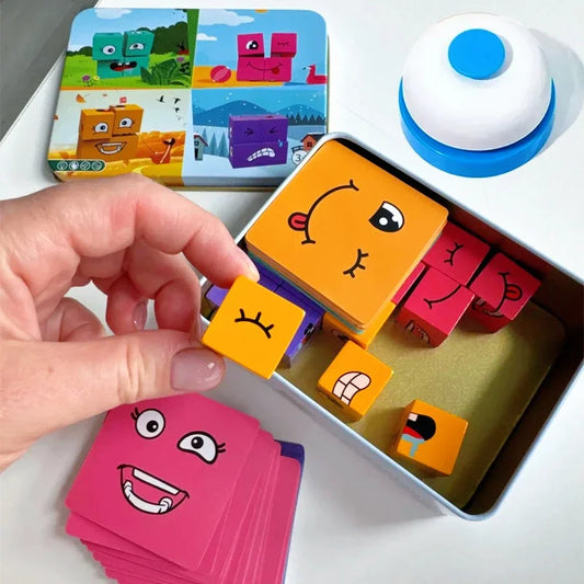 🧩 Jeu de Cubes en Bois