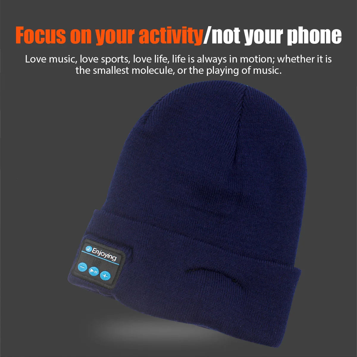 Bonnet Bluetooth Musical Sans Fil