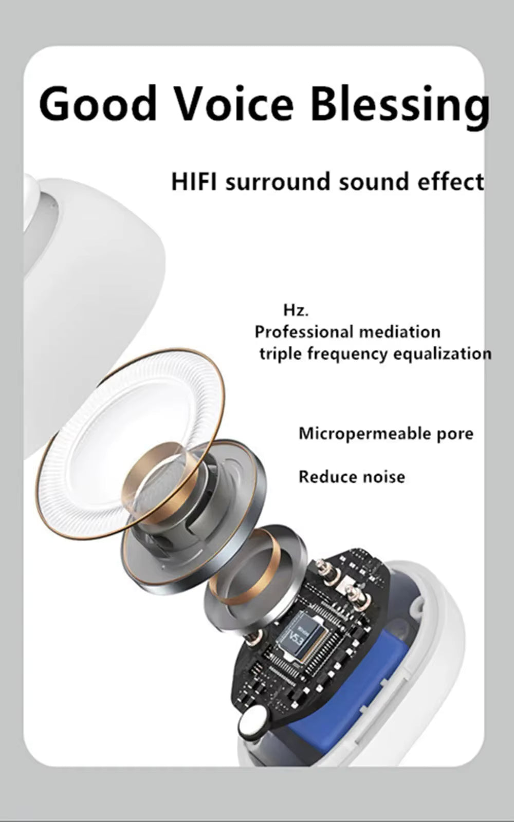 Écouteur Bluetooth Clip-On Monaural