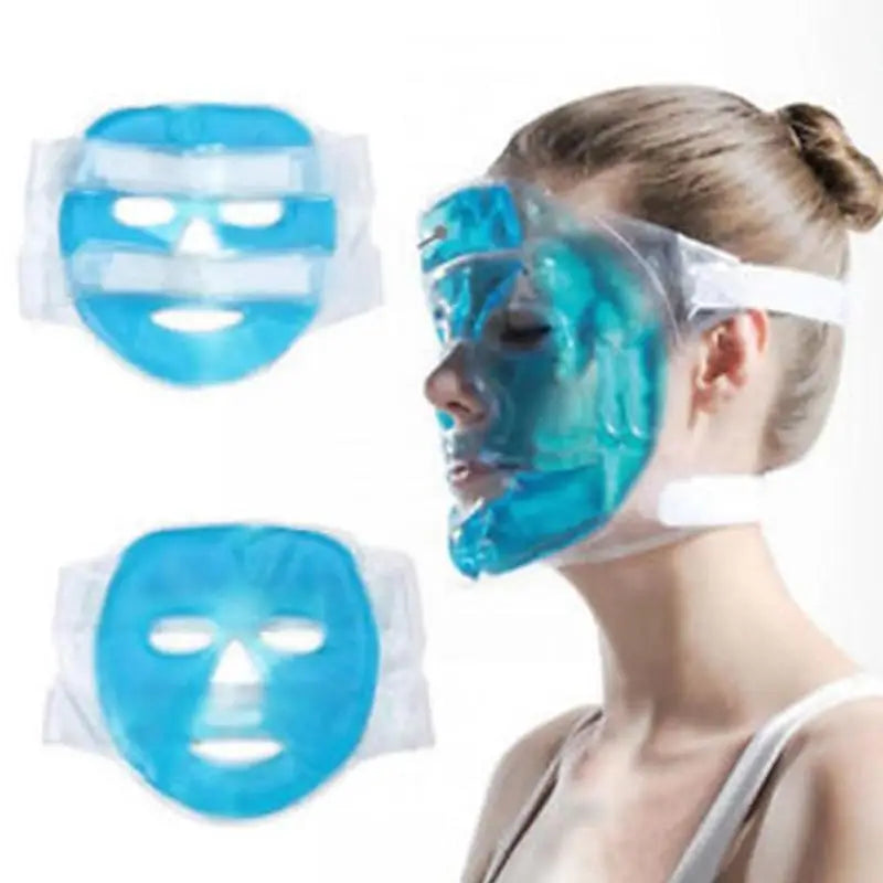 Masque Facial Froid en Gel