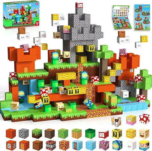 🧲 Cube magnétique- Village de la Forêt Mystique 🌲(150pcs)