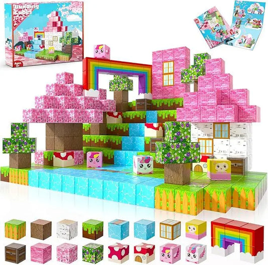 🧲 Cube magnétique- Maison des Rêves Magiques (100pcs)