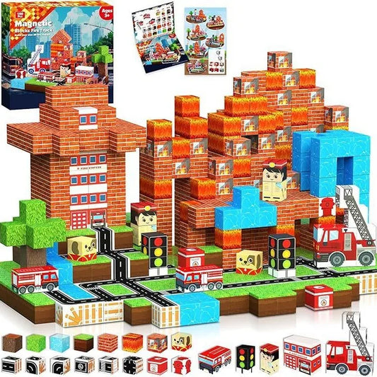 🧲 Cube magnétique-Mission Sauvetage (100pcs)