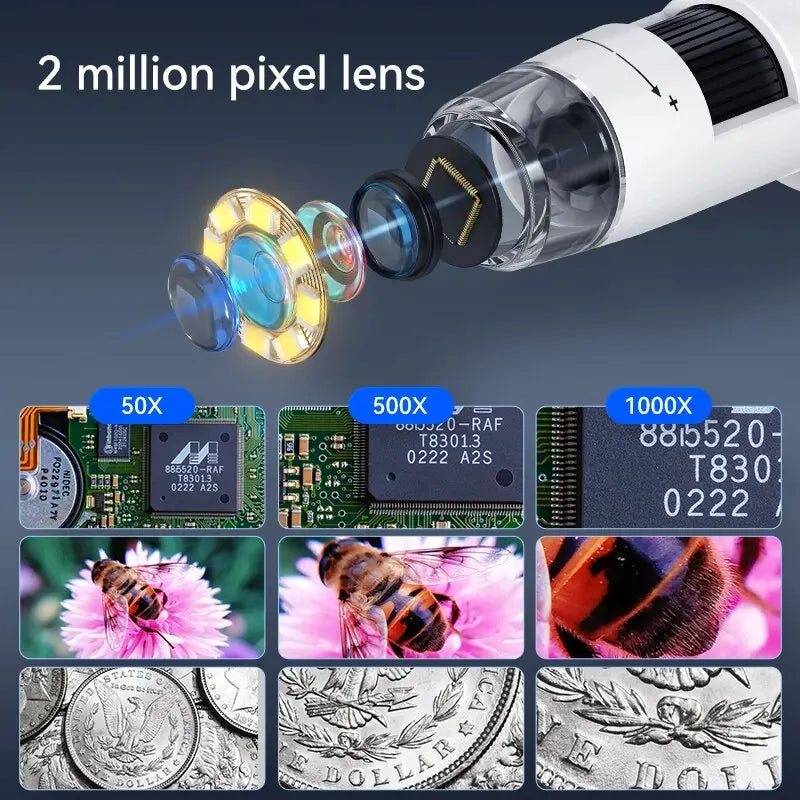 Microscope Numérique 1000X 4,3